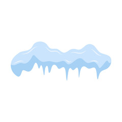 Snow drift decoration 