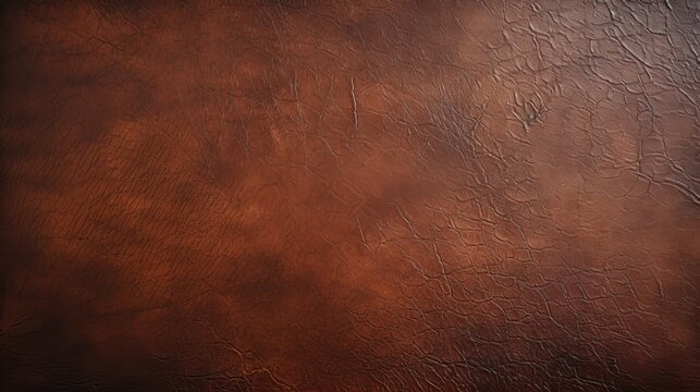Brown leather texture background, High resolution photo, A close up of a brown leather surface, Vignette Grunge Texture