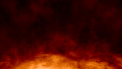 Abstract smoke misty fog on isolated black background. Texture overlays. Paranormal mystic smoke, clouds for movie scenes.