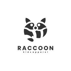 Raccoon  Mascot Logo 