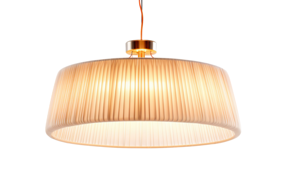 Pendant ceiling lamp shade, cut out