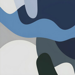 Stylish blue background Minimal, small details