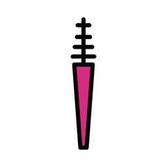 Beauty Brush Makeup Filled Outline Icon