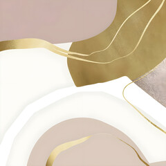 stylish gold background Minimal, small details