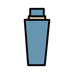 Acne Beauty Face Filled Outline Icon