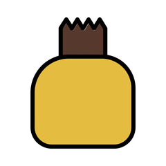 Bag Fast Food Filled Outline Icon
