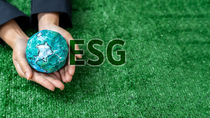 ESG environment social governance investment business concept