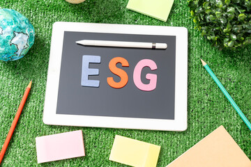 ESG environment social governance investment business concept