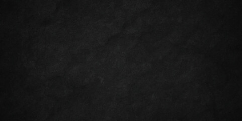 Abstract dark black rough material old overlay grunge wall vintage texture dark gray charcoal blackboard. dark black backdrop dark color cement floor or concrete texture.