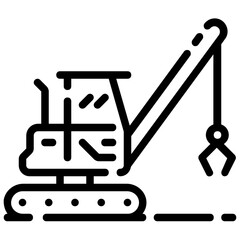 clamshell outline vector icon