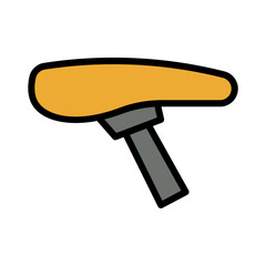 Bike Sport Seat Filled Outline Icon