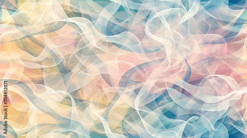 Aufkleber a multicolored background with a lot of smoke coming out of the top of the image and the bottom of t