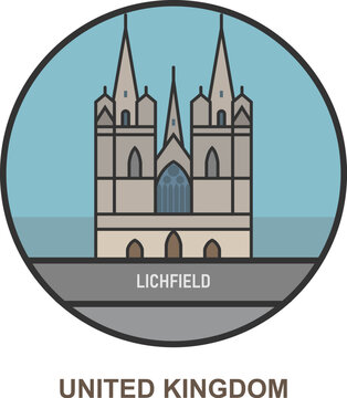 Lichfield. Cities and towns in United Kingdom