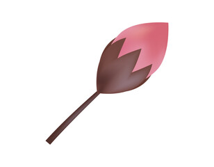 桜のイラスト　桜の花びら