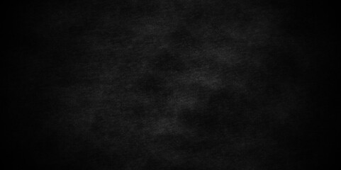 Obraz na płótnie Canvas Abstract dark black rough material old overlay grunge wall vintage texture dark gray charcoal blackboard. dark black backdrop dark color cement floor or concrete texture.