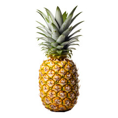 pineapple, isolated on white background