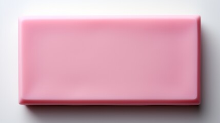 Fototapeta premium Soap bar pink rose flower scent homemade