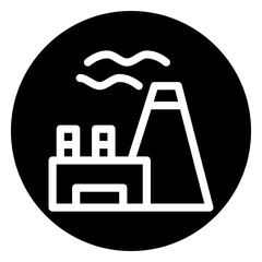 factory glyph icon