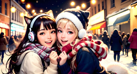 Sonic Serenity: Exploring the Harmonic Elegance of AI-Crafted Portraits Featuring Enchanting Gazes and Musical Reverie in Captivating Female Subjects