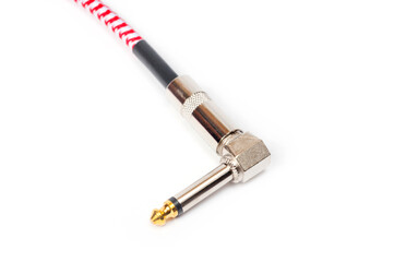 Jack cord for guitar and connection of various musical devices, pedals, amplifier and so on.