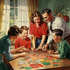 Fototapeta premium A Family Spending Quality Time Together