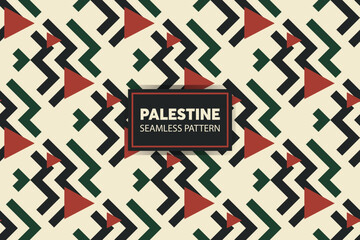 Palestinian embroidery pattern background. Great for presentations and slides. vector file.