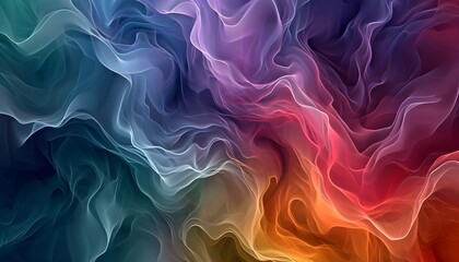 Obraz premium Digital abstract Art colorful abstract background