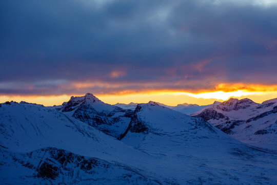 Sunrise at the peak