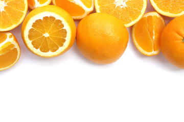 Fresh orange fruit, high vitamin c