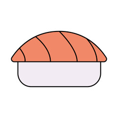 Flat Cute Food Element Icon Illustration