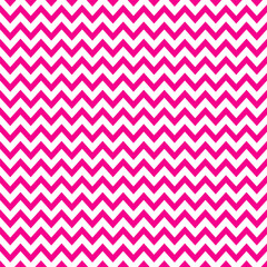 Pink White Zig Zag Chevron Pattern Vector Background
