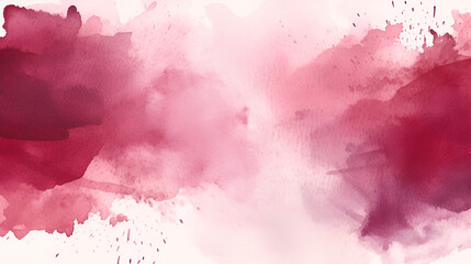 Delicate Pink Watercolor Stain Texture Background, generative ai