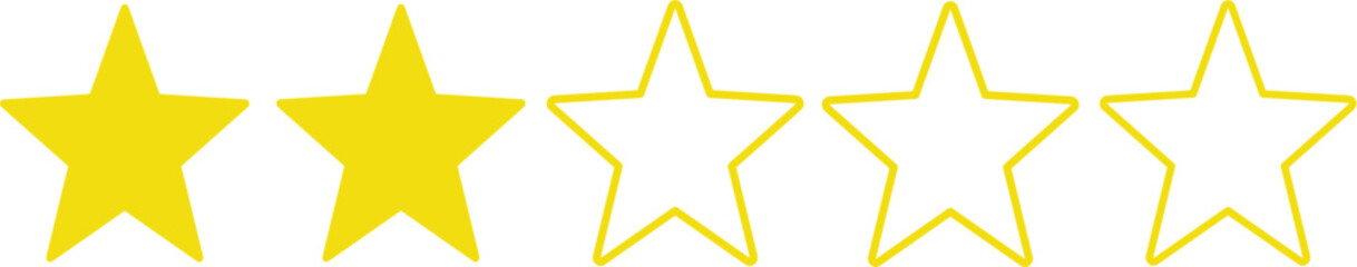 Two rating star