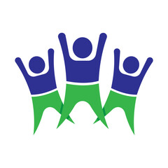 Community care logo images illustration