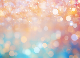 Obraz premium Blurred lights colorful bokeh abstract background