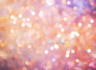 Blurred lights colorful bokeh abstract background