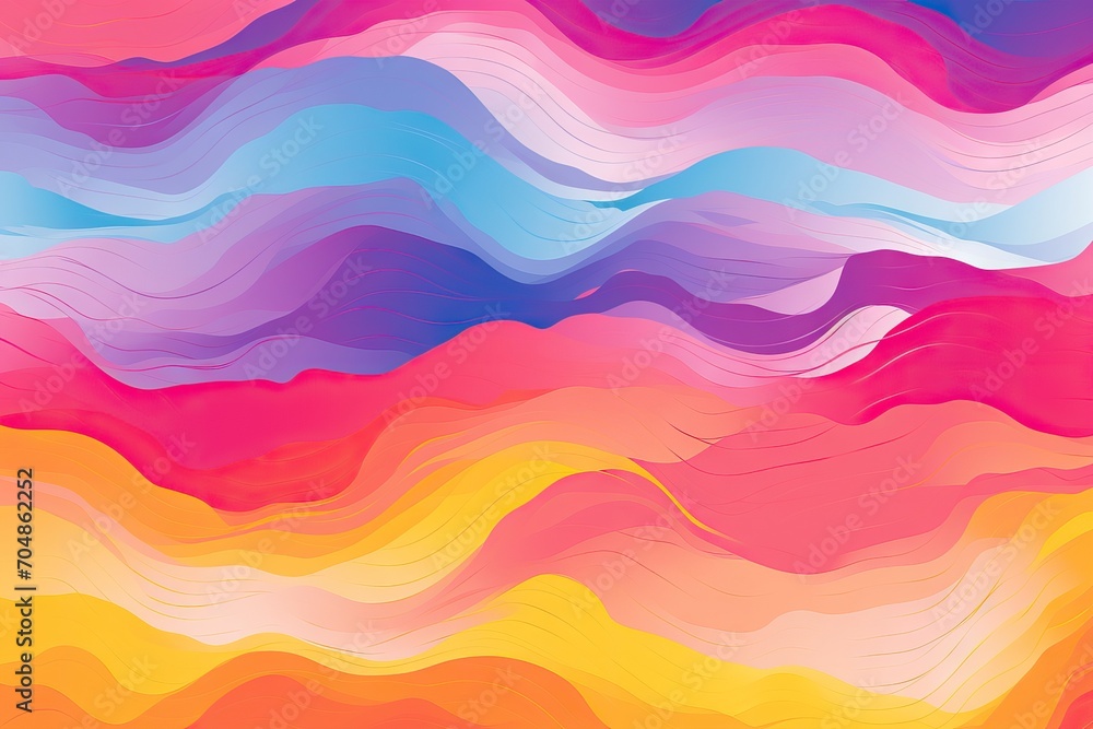 Poster abstract bright colorful swirl wave background. modern psychedelic fluid gradient texture. retro des