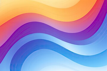 Abstract bright colorful swirl wave background. Modern psychedelic fluid gradient texture. Retro design template for poster, banner, brochure, flyer, cover