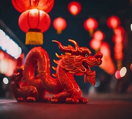 Aspects of celebrating the Lantern Festival, the first day of the Chinese New Year.