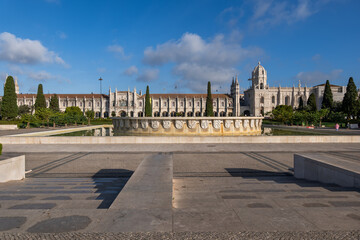 Jeronimos Monastery In Lisbon, Portugal