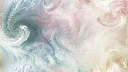  a multicolored background with swirls and waves in pastel shades of blue, pink, yellow, and white.