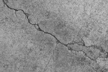 Obraz premium cracked concrete wall