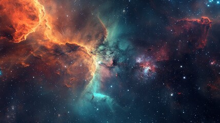 Space nebulas concept background - obrazy, fototapety, plakaty