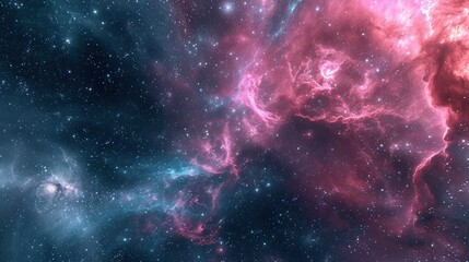 Space nebulas ultrarealistic background