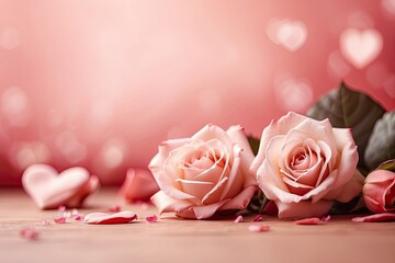 Valentine romantic graphic design abstract background