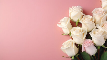 Bouquet of beautiful spring flowers