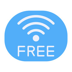 Free Wifi Icon