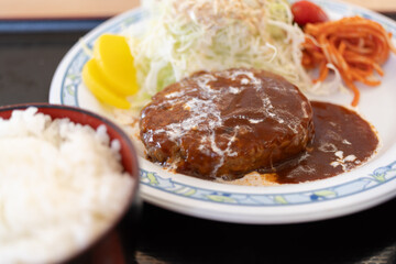 美味しいハンバーグ