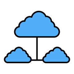 Cloud Sharing Icon