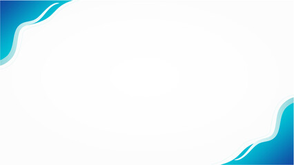 Sea Blue Gradation Powerpoint Background